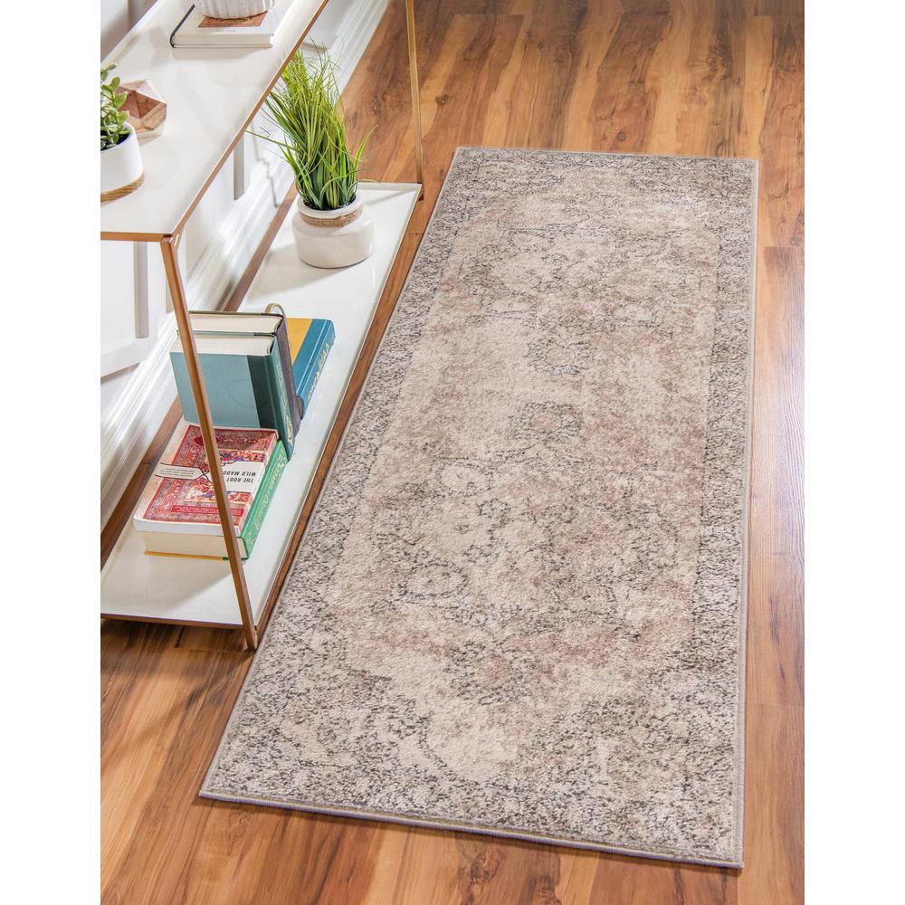 Portland Canby Area Rug 2' 7" x 13' 1", Runner Ivory. Picture 2