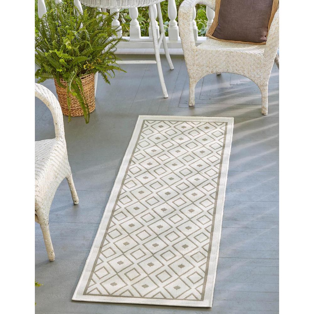 Unique Loom 6 Ft Runner in Ivory (3158038). Picture 1