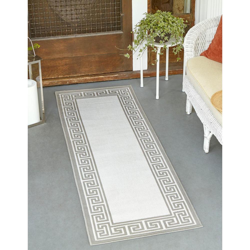 Unique Loom 8 Ft Runner in Ivory (3157867). Picture 1
