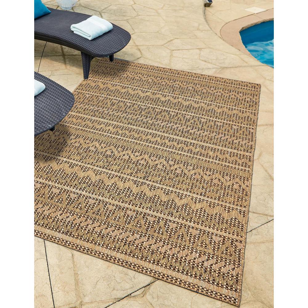 Outdoor Southwestern Rug, Light Brown (2' 0 x 3' 0). Picture 1