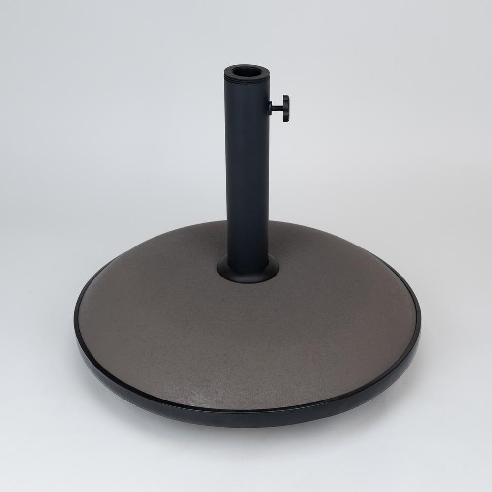 55 lbs Concrete Free Standing Umbrella Base, Champpage Brown. Picture 2