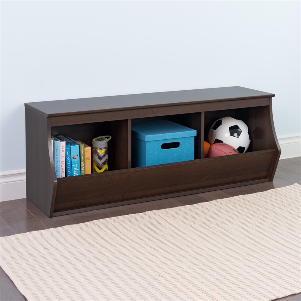 Fremont Stackable 3-Bin Storage Cubby. Picture 2