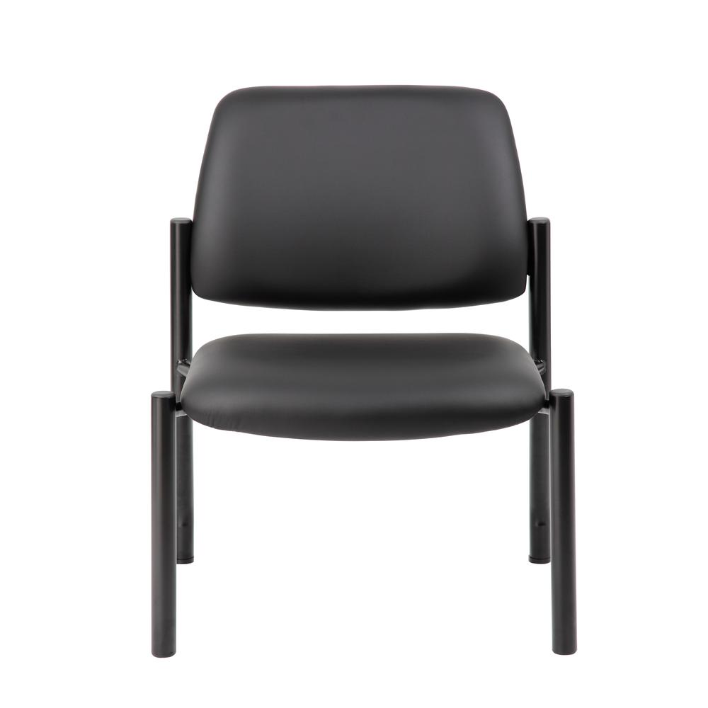 Boss Antimicrobial Armless Guest Chair, 400 lb. weight capacity. Picture 2