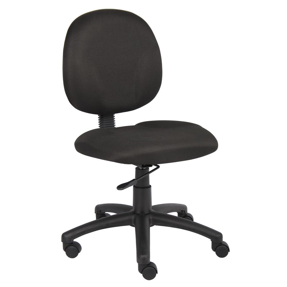 Boss Diamond Task Chair In Black. The main picture.