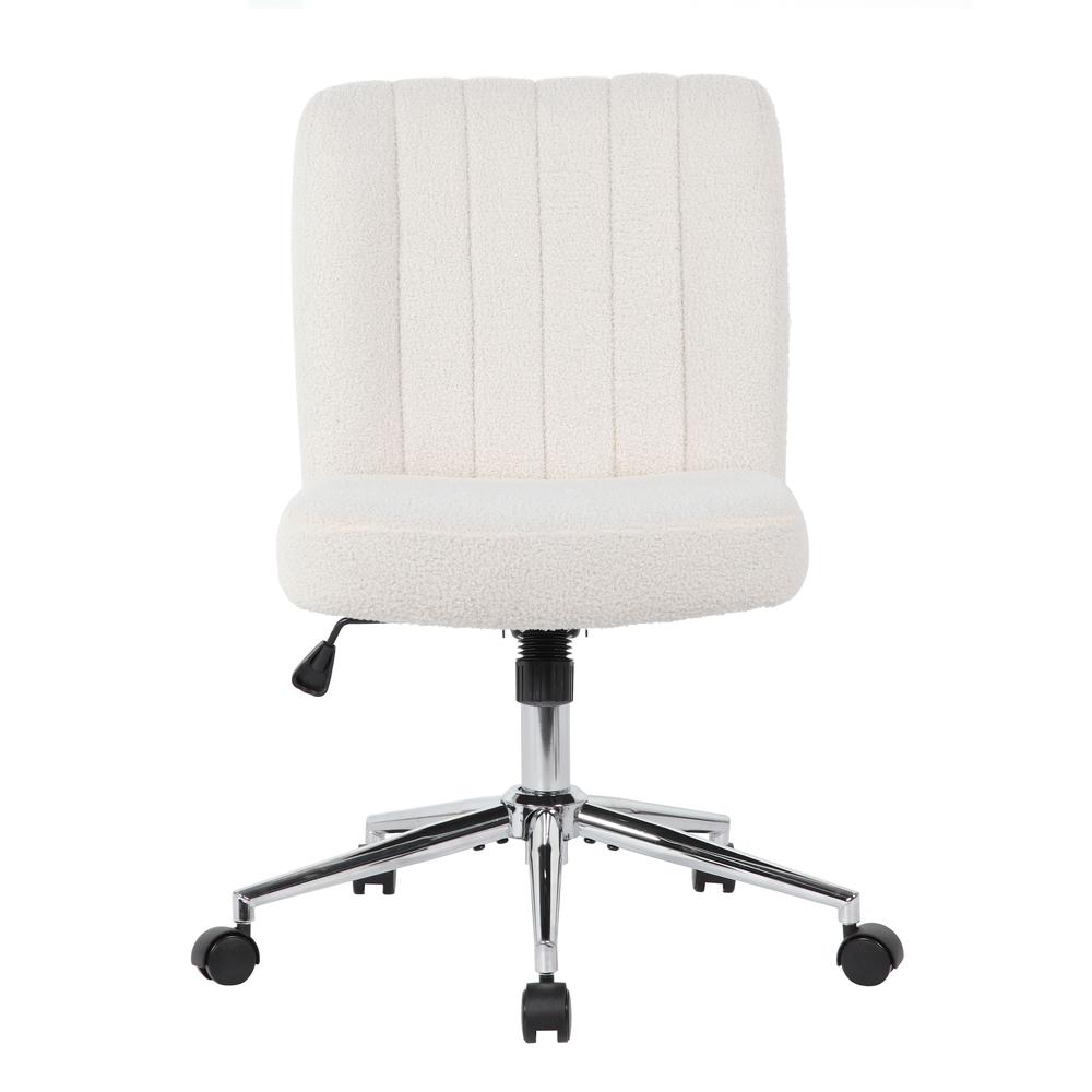 Boss Boucle Task Chair, Cream. Picture 3