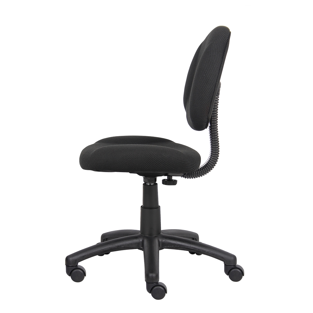 Boss Black  Deluxe Posture Chair. Picture 5