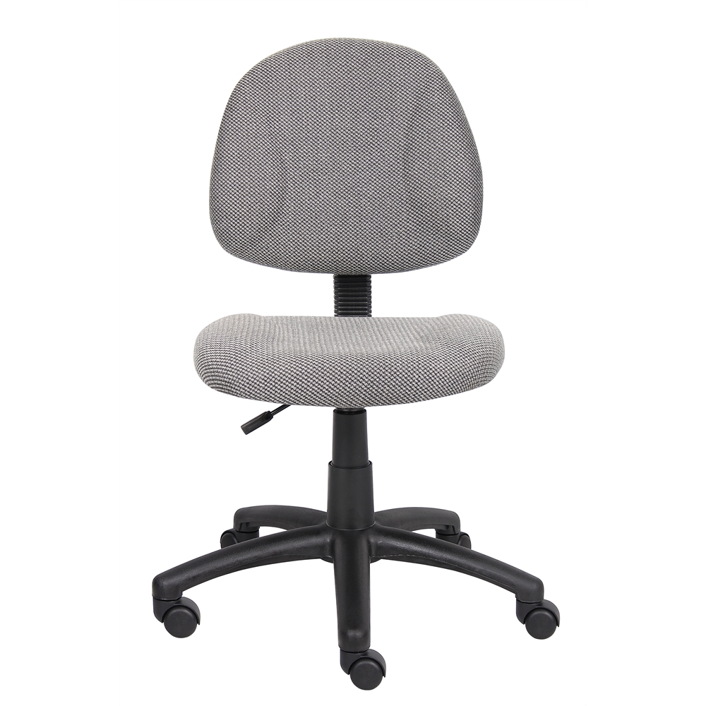 Boss Grey  Deluxe Posture Chair. Picture 3