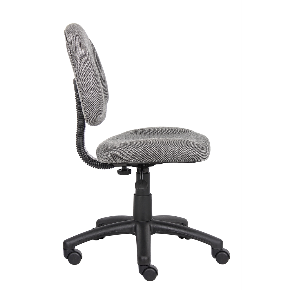 Boss Grey  Deluxe Posture Chair. Picture 6