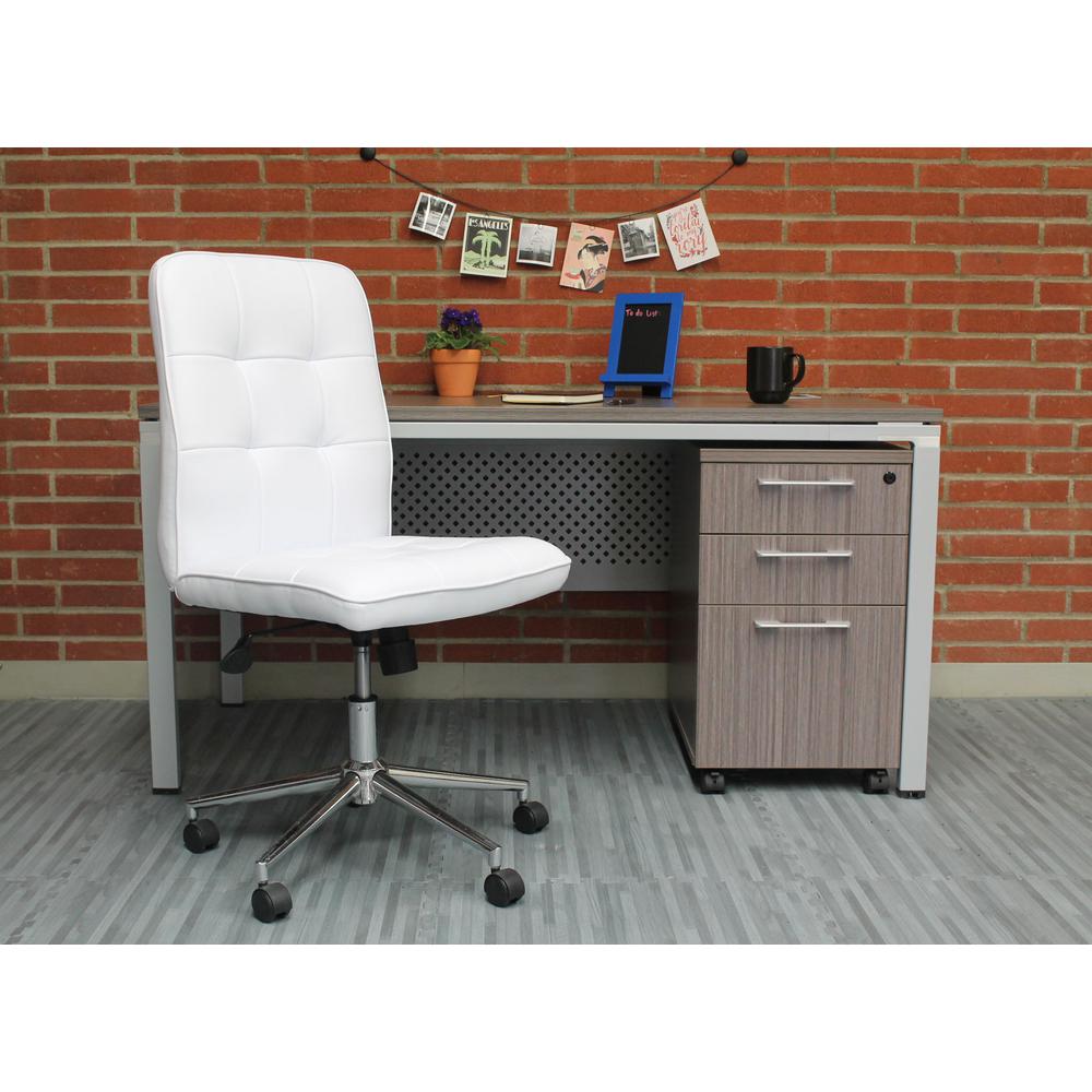 Boss Modern Office Chair - White. Picture 5