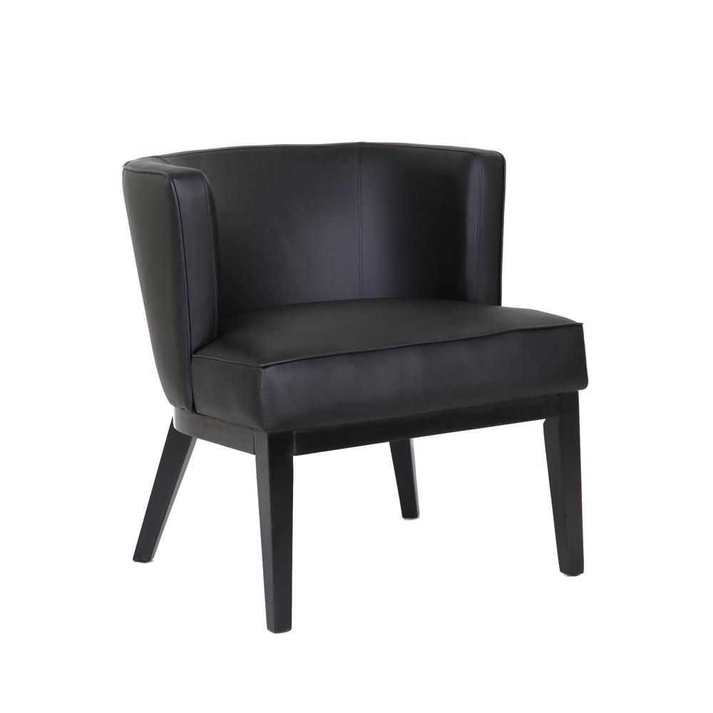 Boss Ava Accent Chair - Black. Picture 4