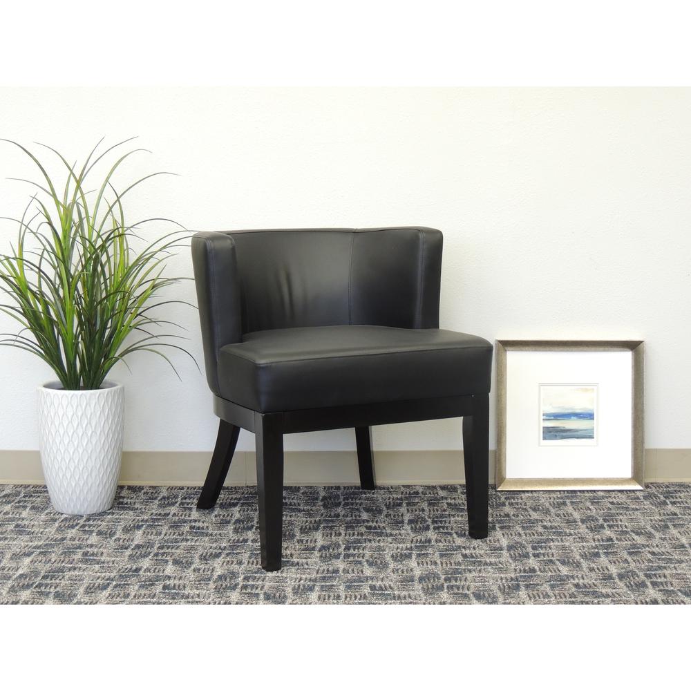 Boss Ava Accent Chair - Black. Picture 1