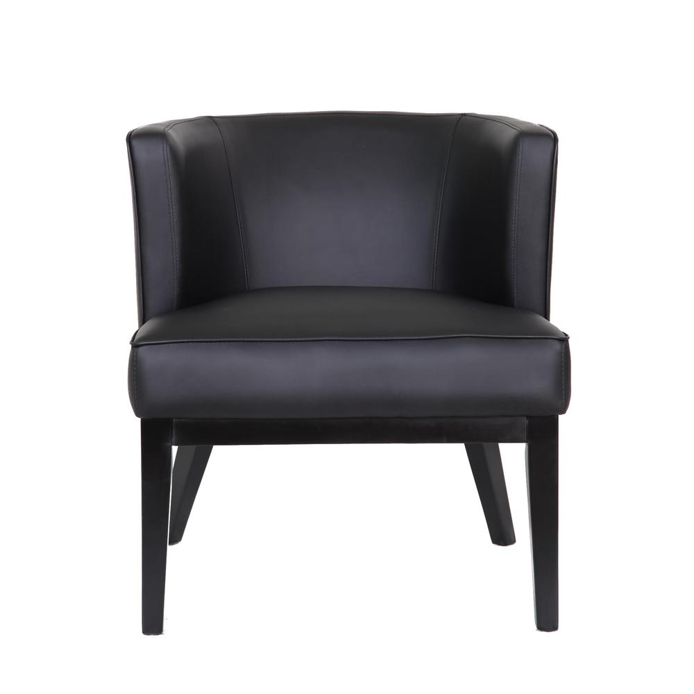 Boss Ava Accent Chair - Black. Picture 2