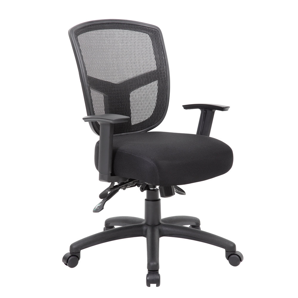 Boss Contract Mesh Task Chair. The main picture.