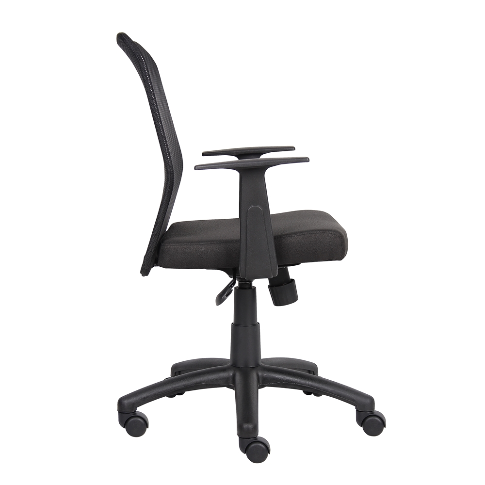 Boss Budget Mesh Task Chair W/ T-Arms. Picture 6