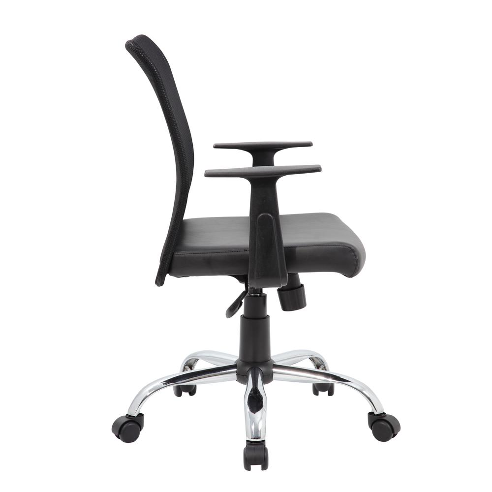 Boss Budget Mesh Task Chair W/ T-Arms. Picture 1