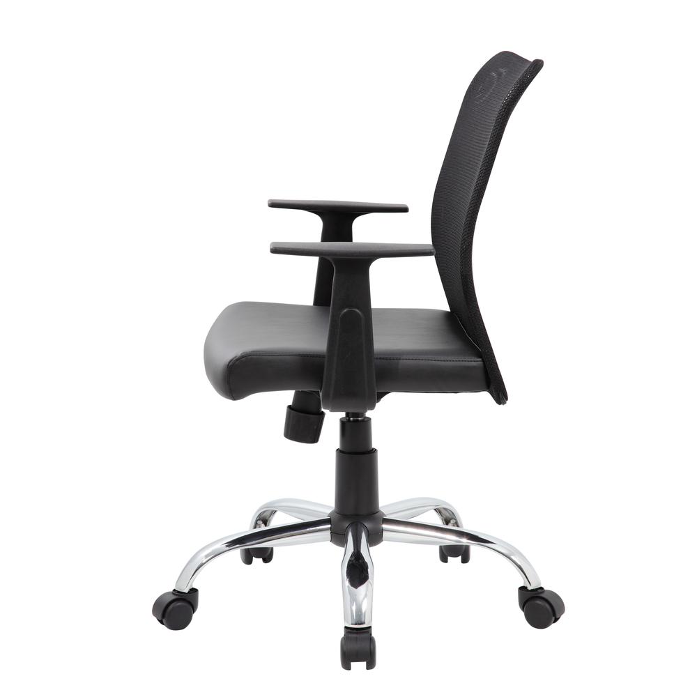 Boss Budget Mesh Task Chair W/ T-Arms. Picture 3