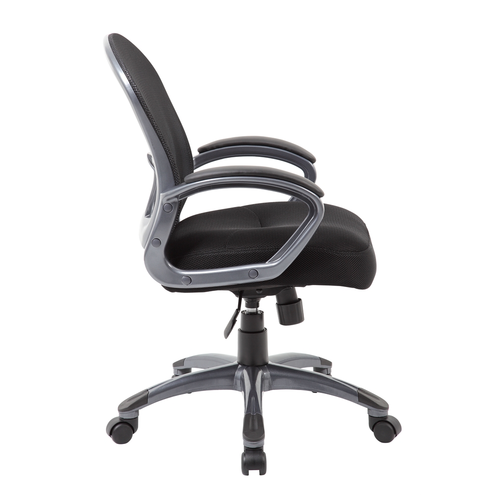 Boss Ergonomic Mesh Task Chair - Mid Back. Picture 6