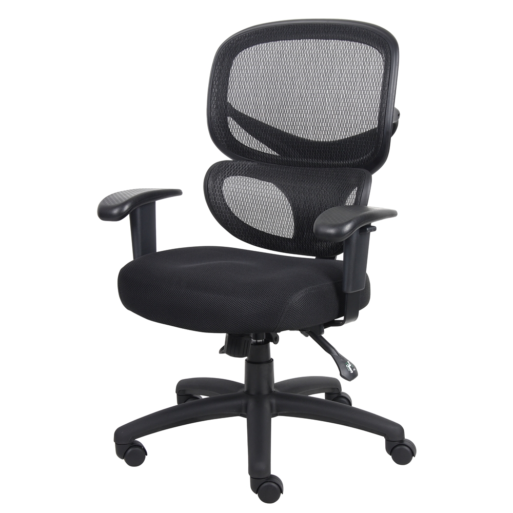 Boss Multi-Function Mesh Task Chair. Picture 4