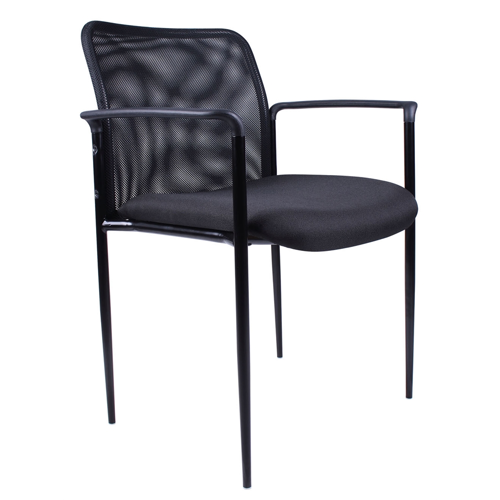 Boss Mesh Guest Chair, Black. Picture 6