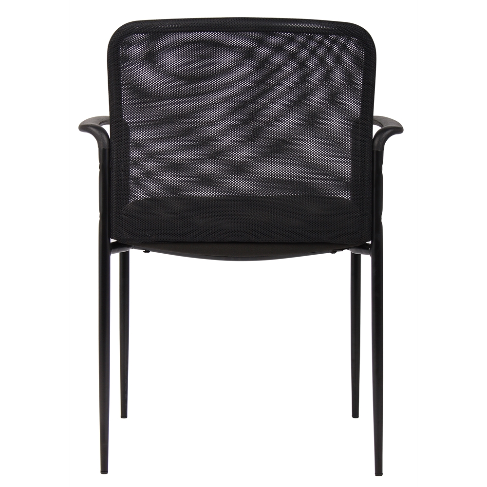 Boss Mesh Guest Chair, Black. Picture 2