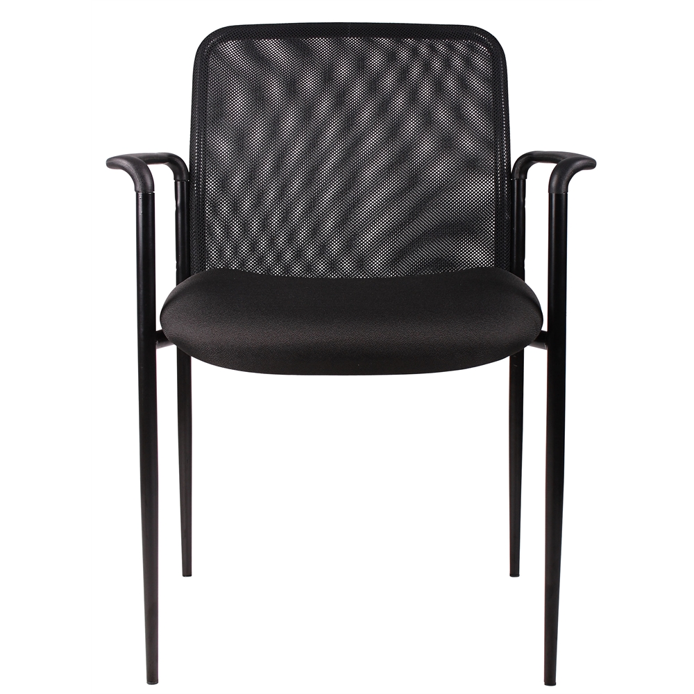 Boss Mesh Guest Chair, Black. Picture 3