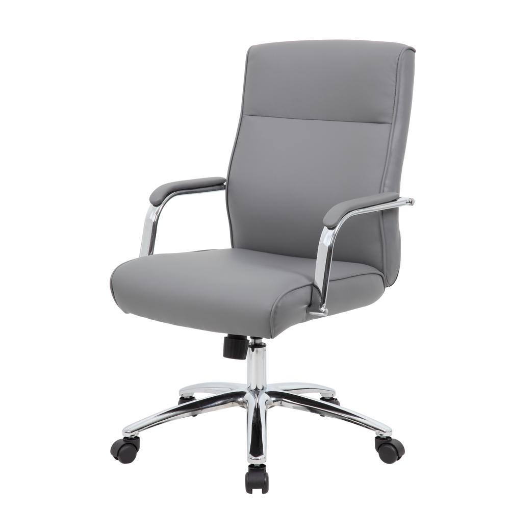 Boss Modern Executive Conference Chair - Grey. The main picture.