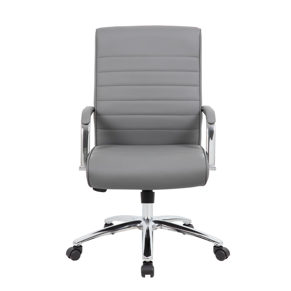 Boss Modern Executive Conference Chair - Grey. Picture 1