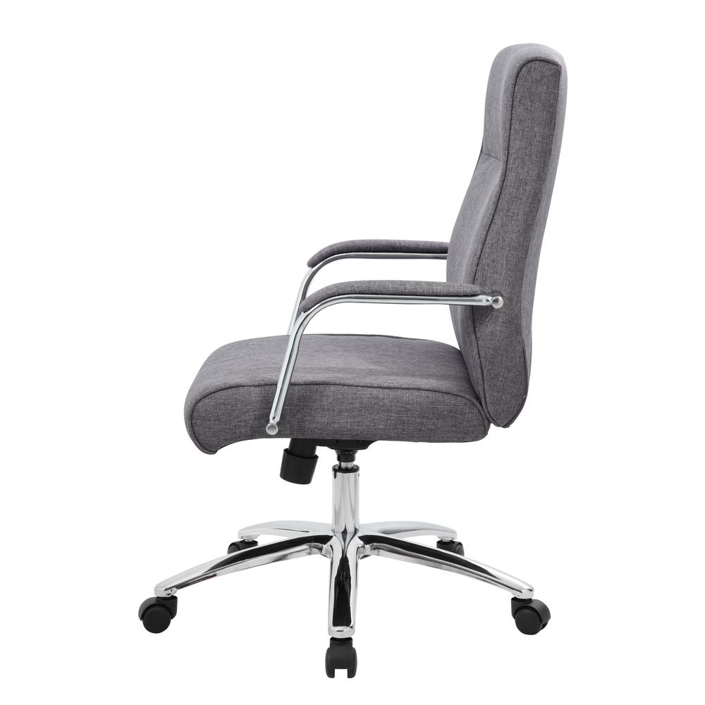 Boss Modern Executive Conference Chair - Grey. Picture 3