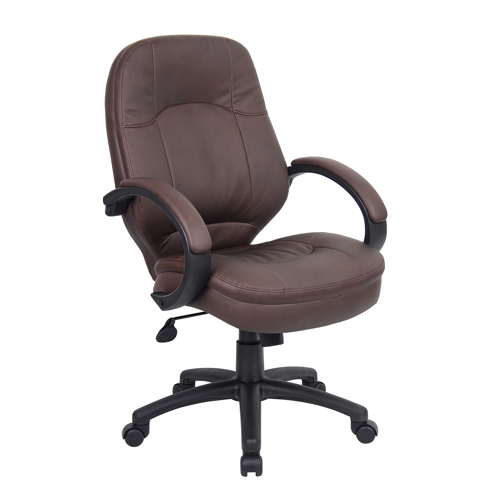 Boss LeatherPlus Executive Chair. Picture 4