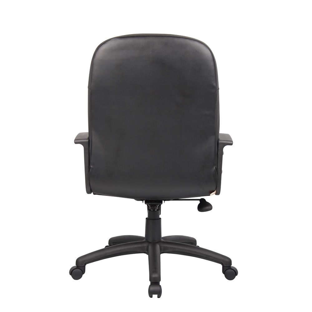 Boss Executive Leather Budget Chair. Picture 2