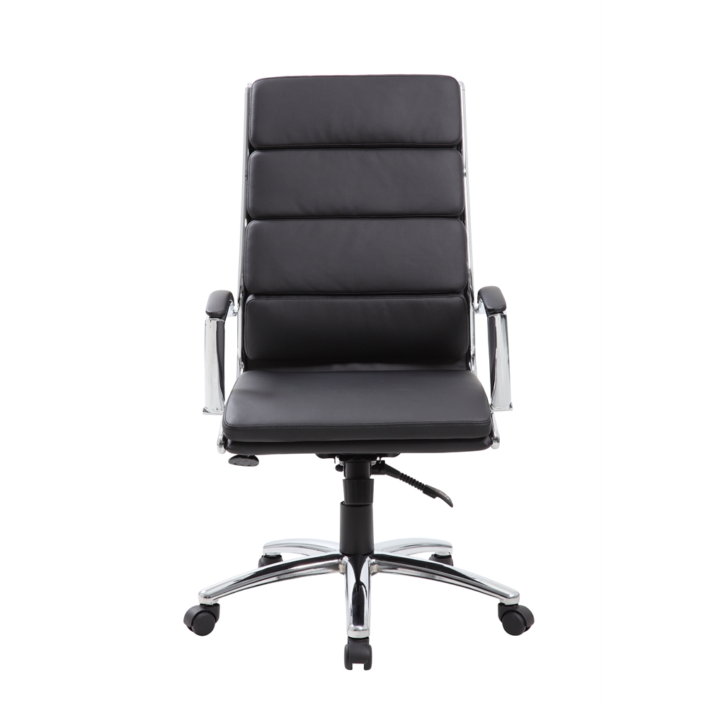 Boss Executive CaressoftPlus™ Chair with Metal Chrome Finish. Picture 2