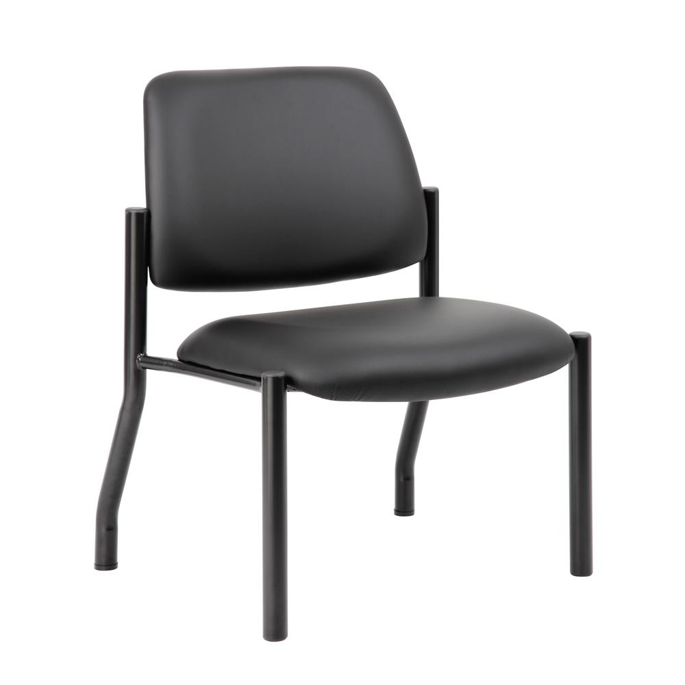 Boss Antimicrobial Armless Guest Chair, 300 lb. weight capacity. Picture 1