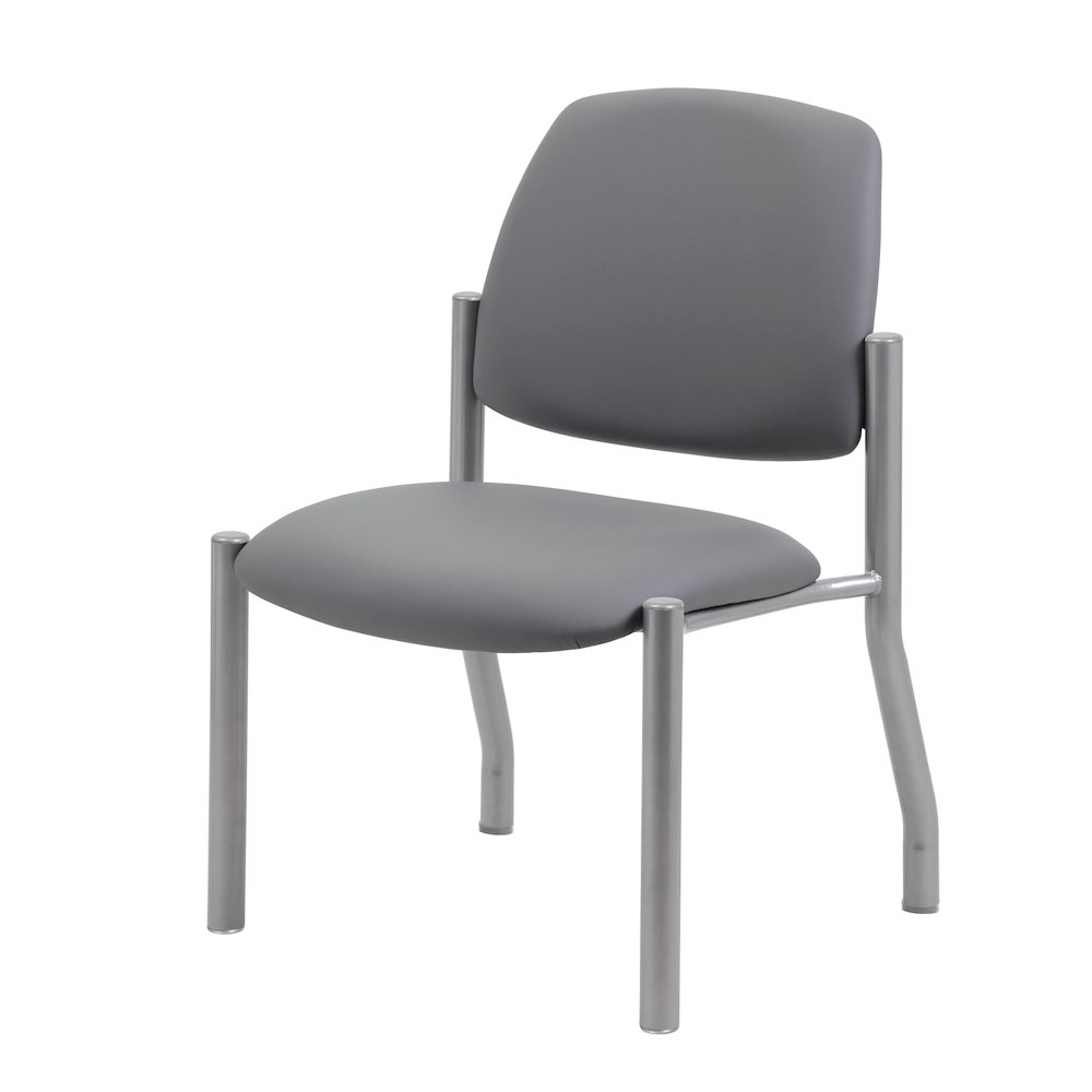 Boss Armless Guest Chair, 300 lb. weight capacity. Picture 4