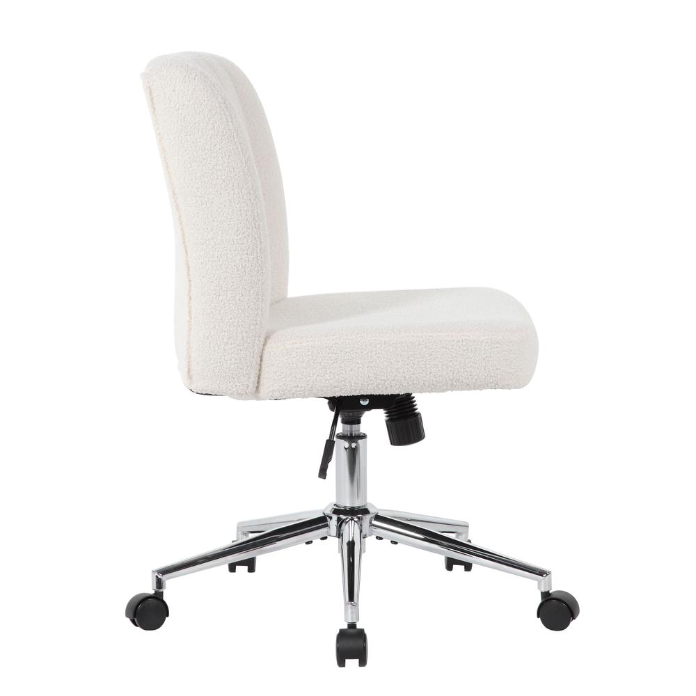 Boss Boucle Task Chair, Cream. Picture 4