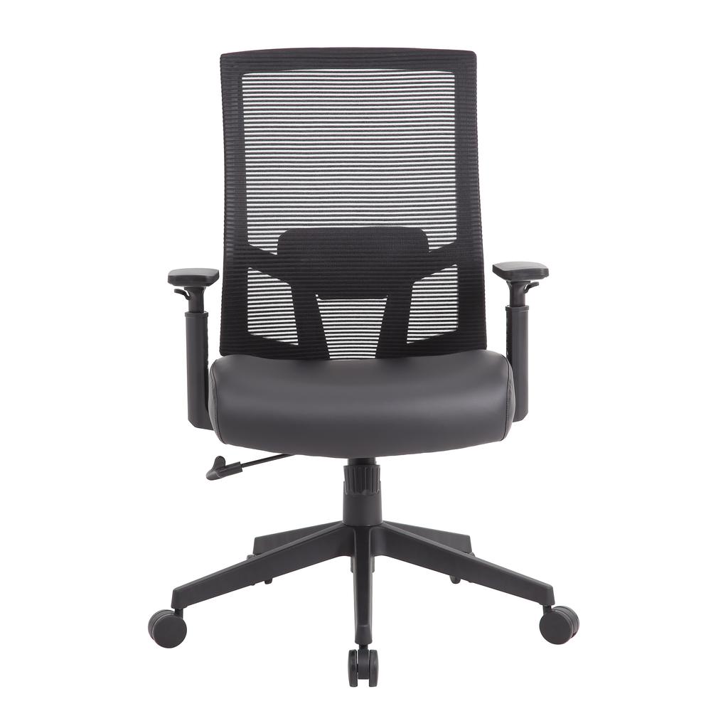Boss Black Mesh Back Chair. Picture 6