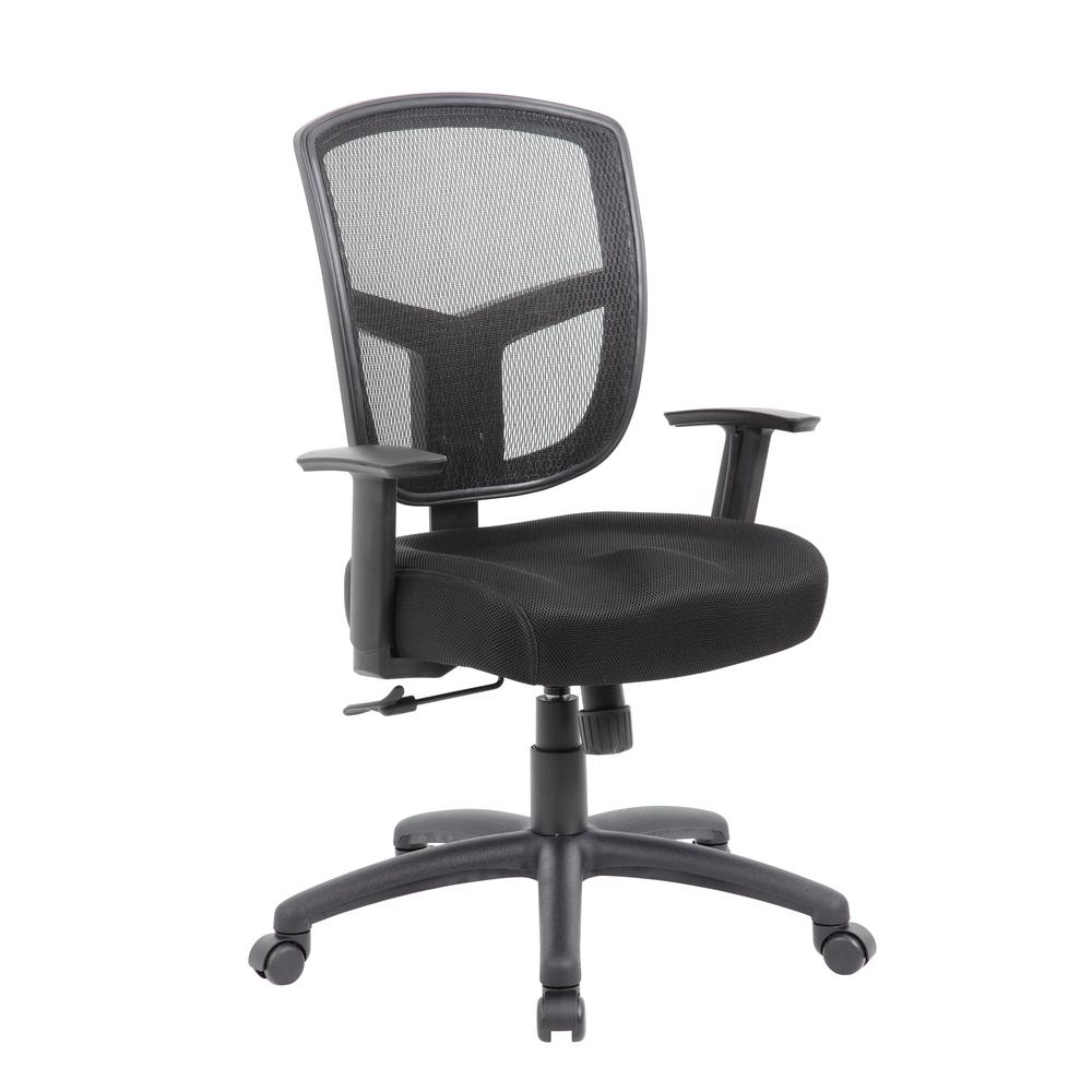 Boss Contract Mesh Task Chair,  Synchro-Tilt Mechanism. Picture 1