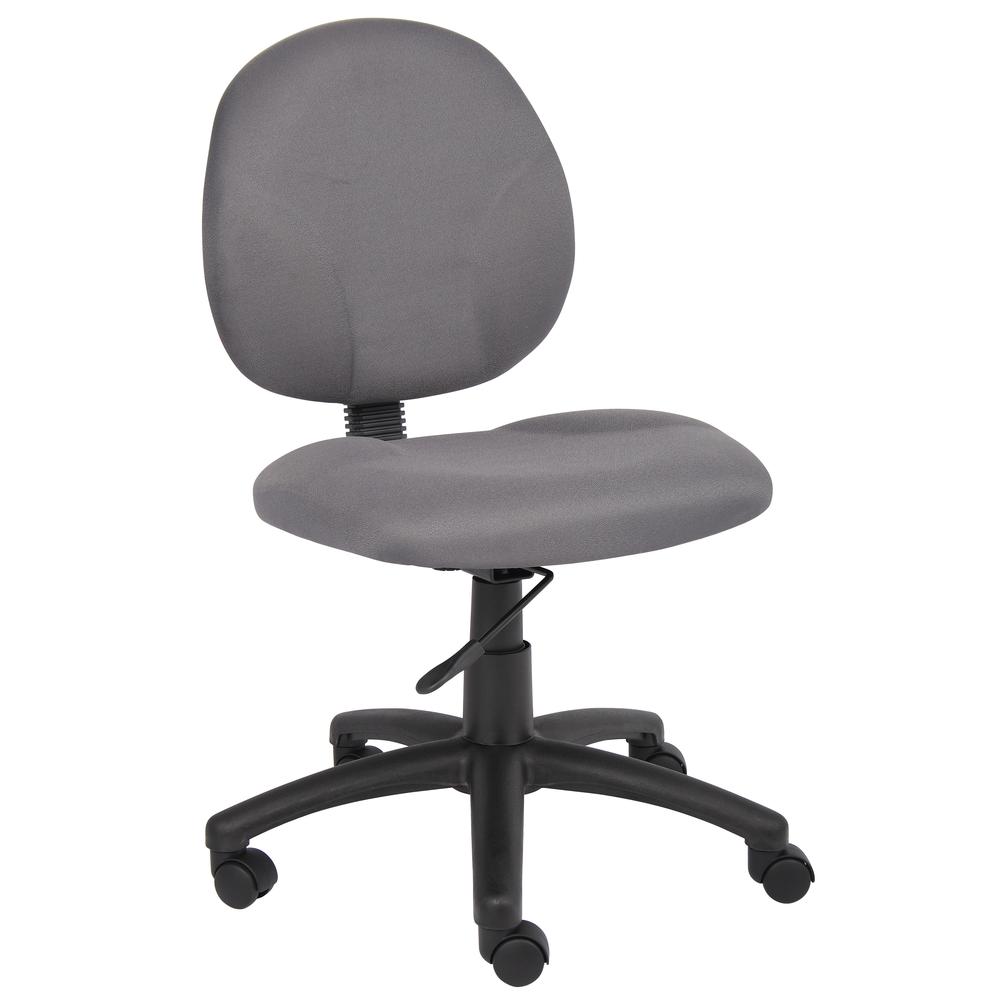 Boss Diamond Task Chair In Grey. Picture 1