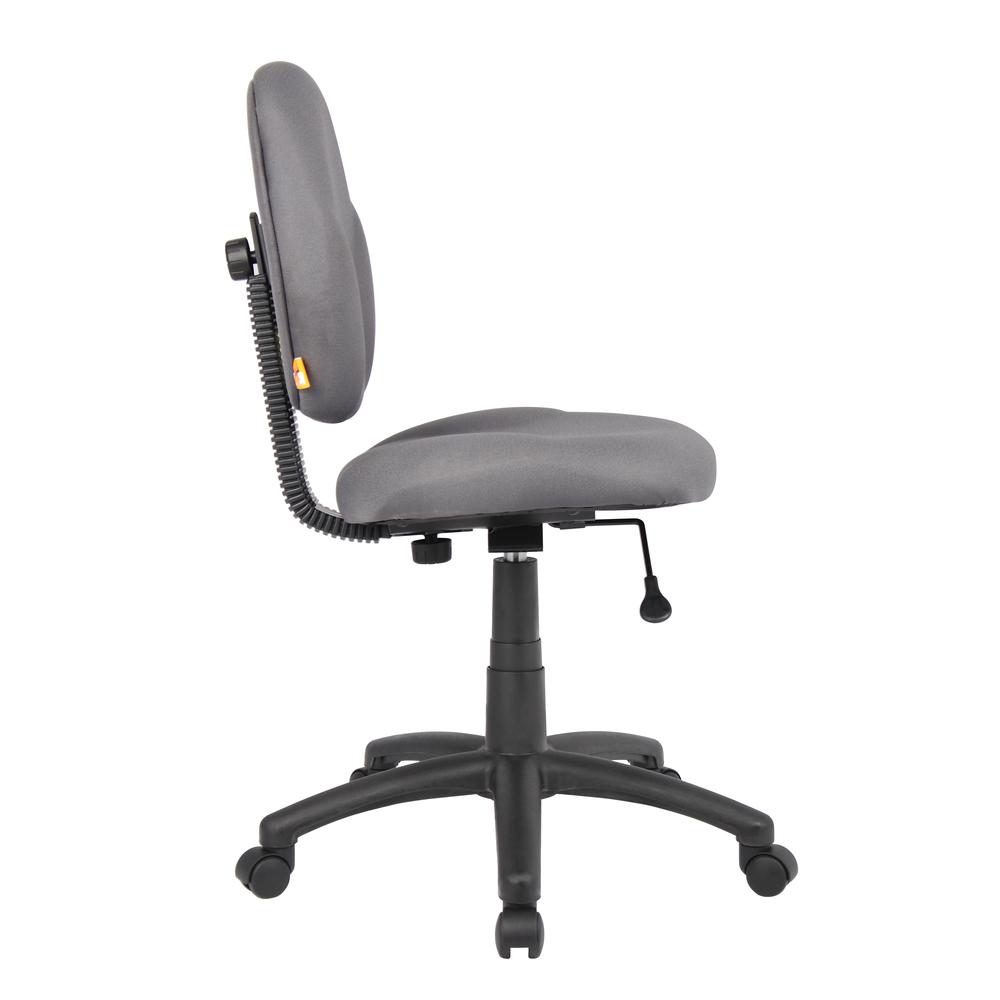 Boss Diamond Task Chair In Grey. Picture 6