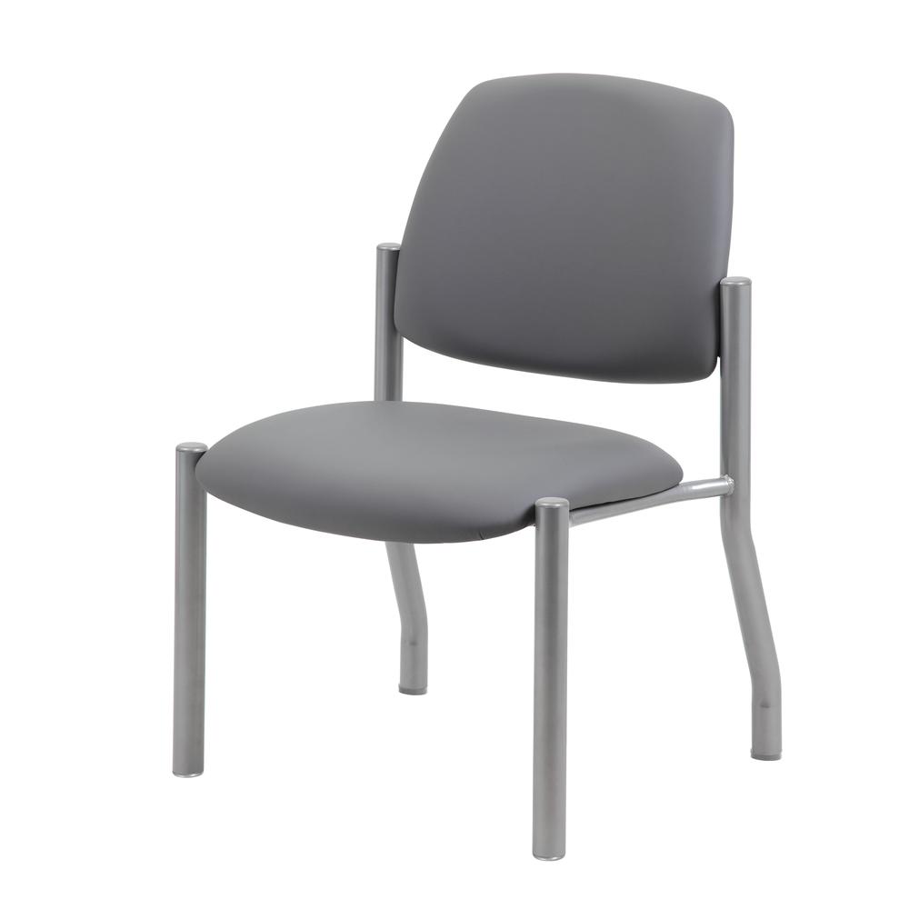 Boss Armless Guest Chair, 300 lb. weight capacity. Picture 2