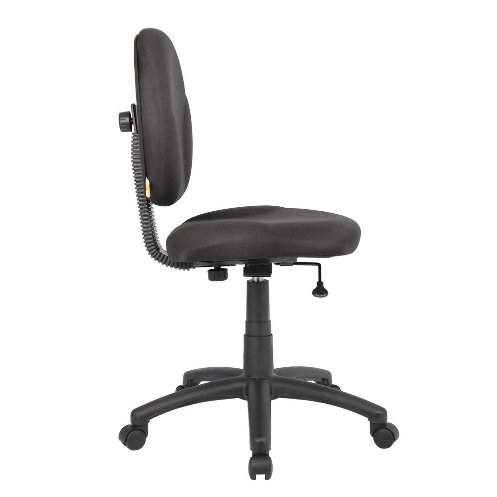 Boss Diamond Task Chair In Black. Picture 7