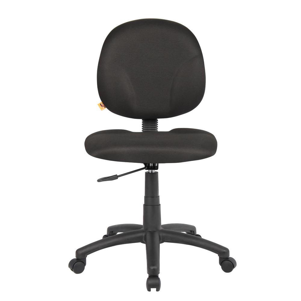 Boss Diamond Task Chair In Black. Picture 4