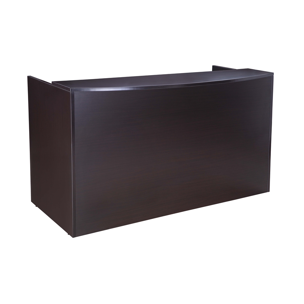 Boss Reception Desk, 71W X 30/36D X 42H, Mocha. Picture 1