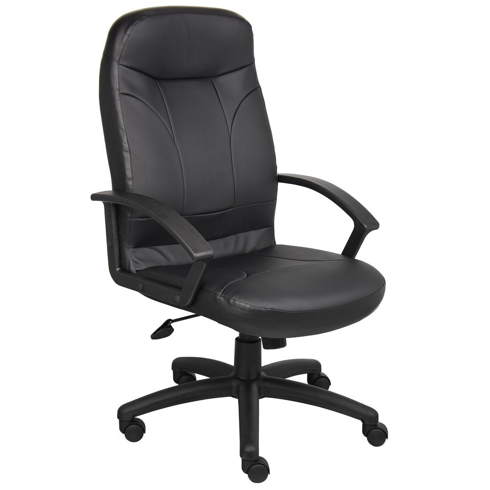 Boss High Back LeatherPlus Chair. Picture 1