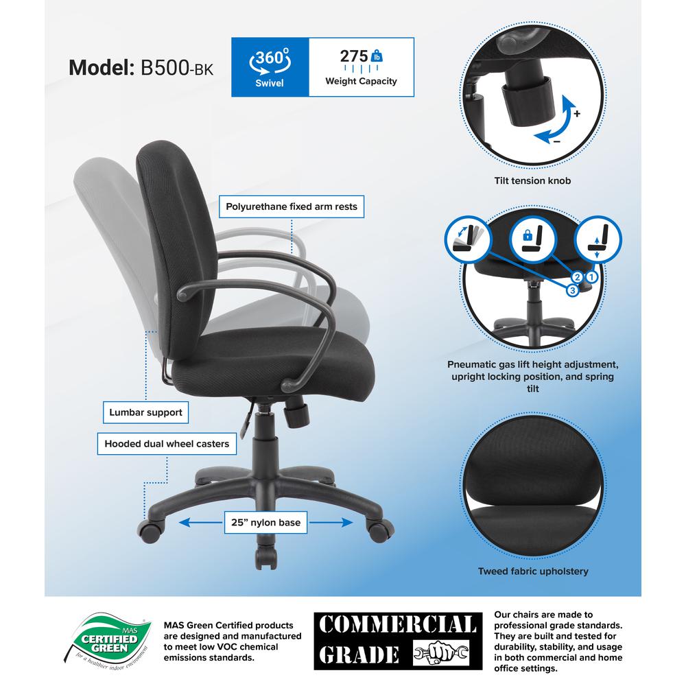 Boss Executive Task Chair. Picture 7