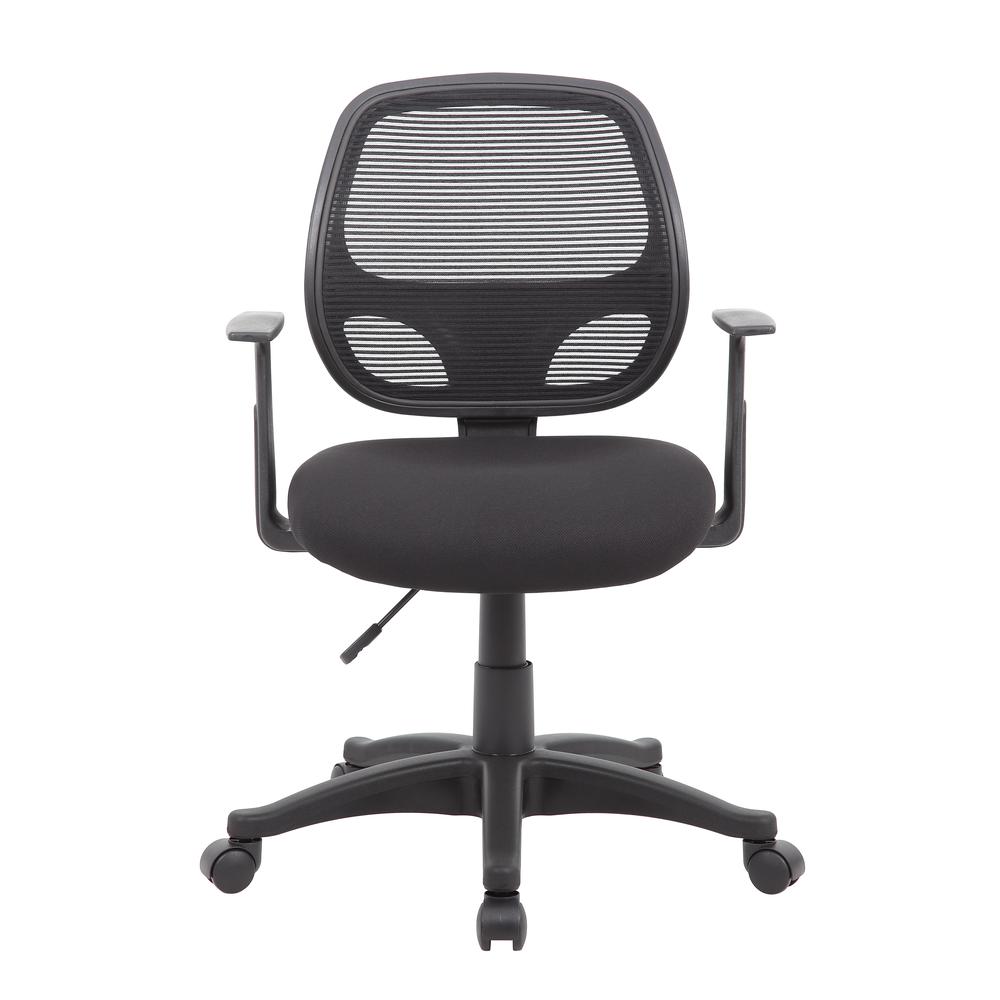 Boss Commercial Grade Mesh Task Chair W/ T-Arms. Picture 2