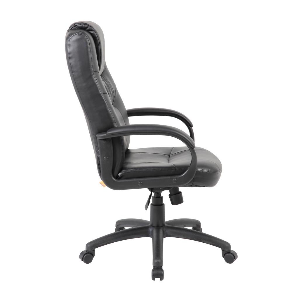 Boss Executive High Back LeatherPlus Chair. Picture 3