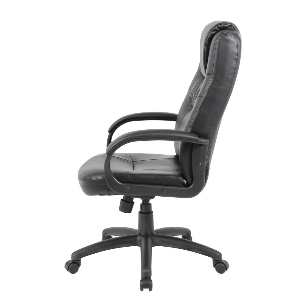Boss Executive High Back LeatherPlus Chair. Picture 4