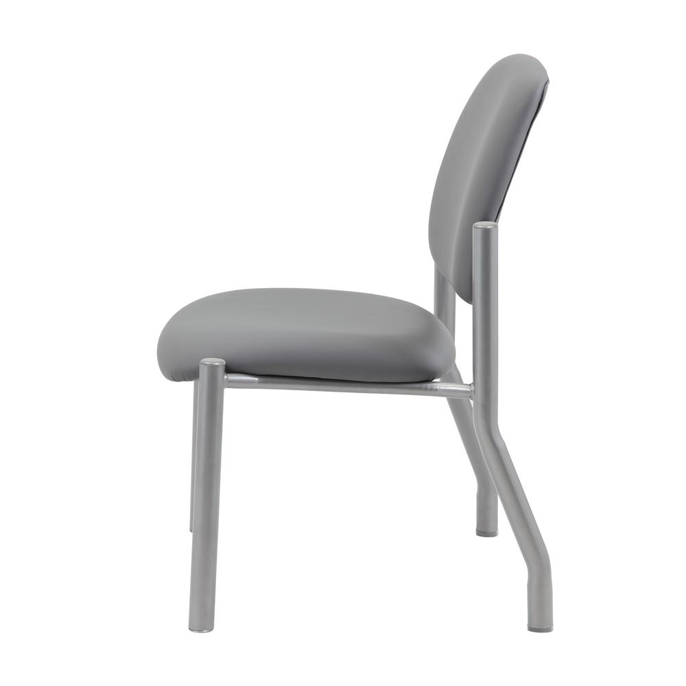 Boss Armless Guest Chair, 300 lb. weight capacity. Picture 6