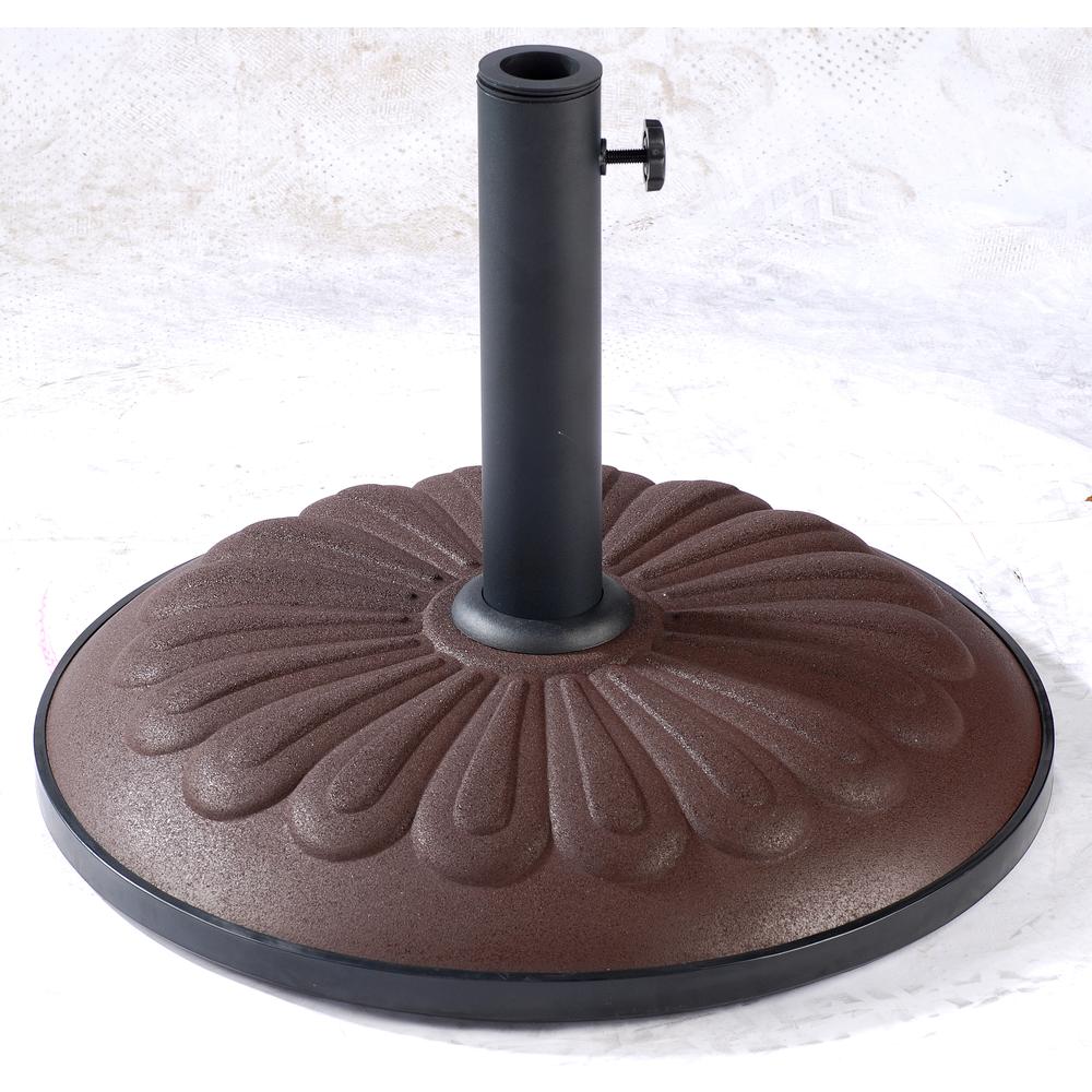 Resin Sunflower Umbrella Stand. Picture 1