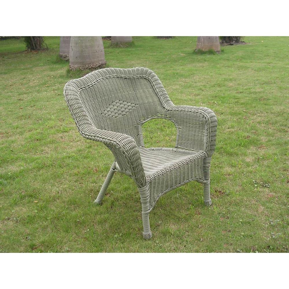 Camelback Resin Wicker Patio Chairs (Set of 2). The main picture.